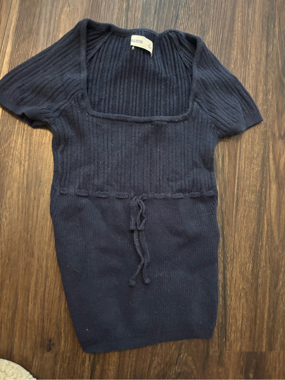 Hollister Navy Y2K top
